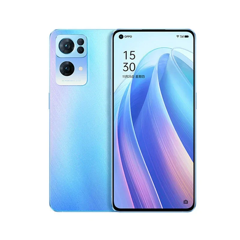 هاتف OPPO Reno7 Pro 5g الذكي CPU Dimensity 1200 شاشة 6.55 بوصة جميع الألوان هاتف مستعمل يعمل بنظام أندرويد