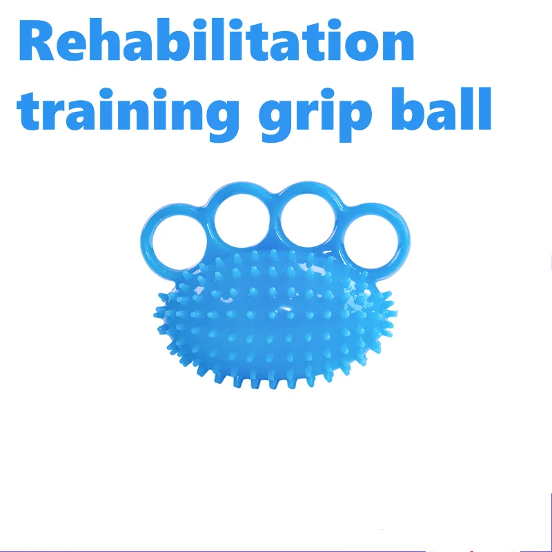 Four Finger Grip Strength Ball Rehabilitation Training Massage Acupoint Training Wrist Strength Hedgehog Grip Strength Device