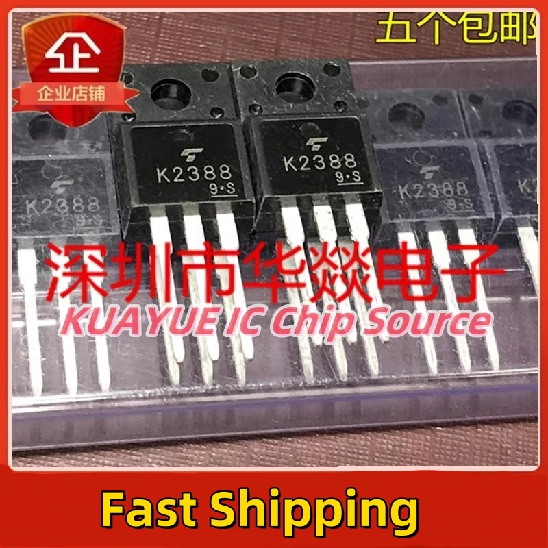 10PCS-30PCS  K2388  2SK2388   TO-220F 600V 3.5A   Fast Shipping Quality Guarantee
