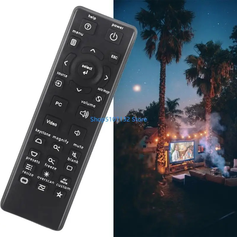 87HD High Quality Projector Remote Control for InFocus IN112 IN114 IN124 IN3136 IN126ST Replacement Controller Accessories