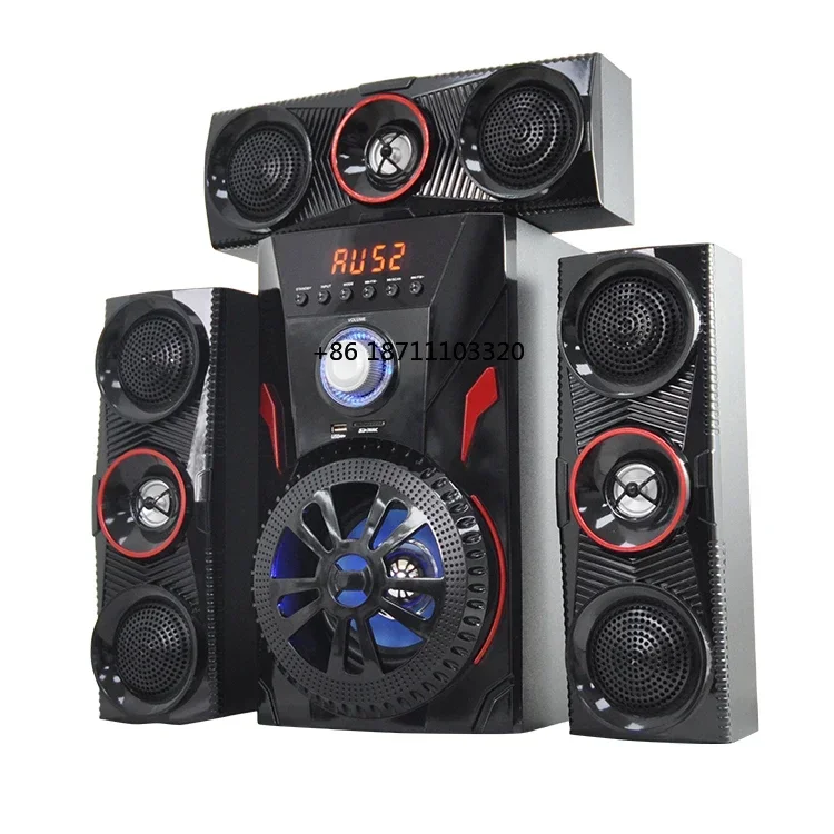 3.1 Bluetooth Subwoofer Home Theatre System Speaker Professional Audio Hifi Sound Bass Speaker With USB Use Aux Fm Radio