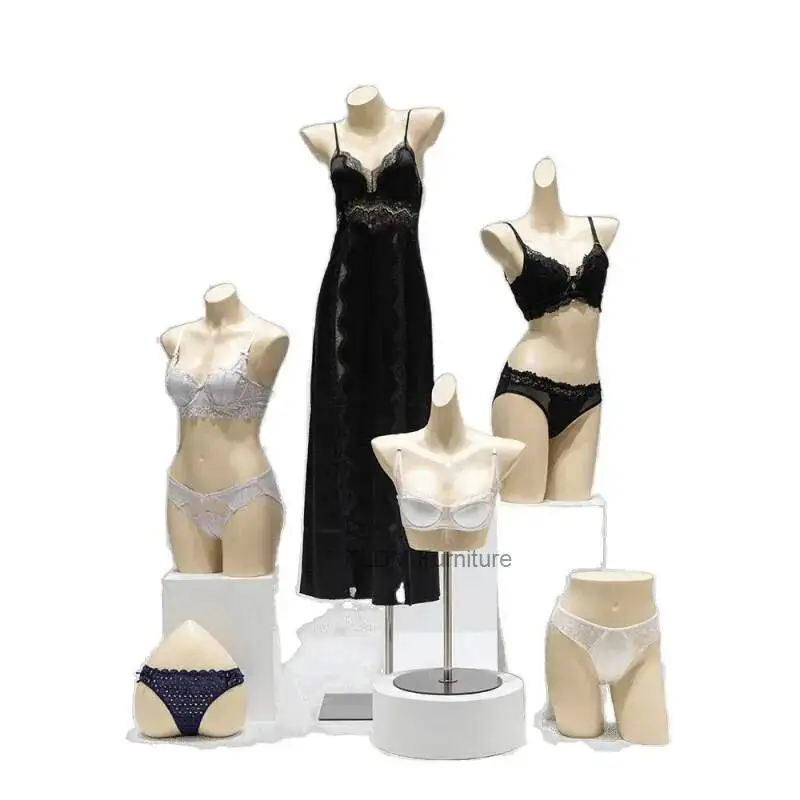 

Манекен-торс в скандинавском стиле для демонстрации нижнего белья, бюстгальтеров, одежды, трусиков, реквизит для шитья FYMQ