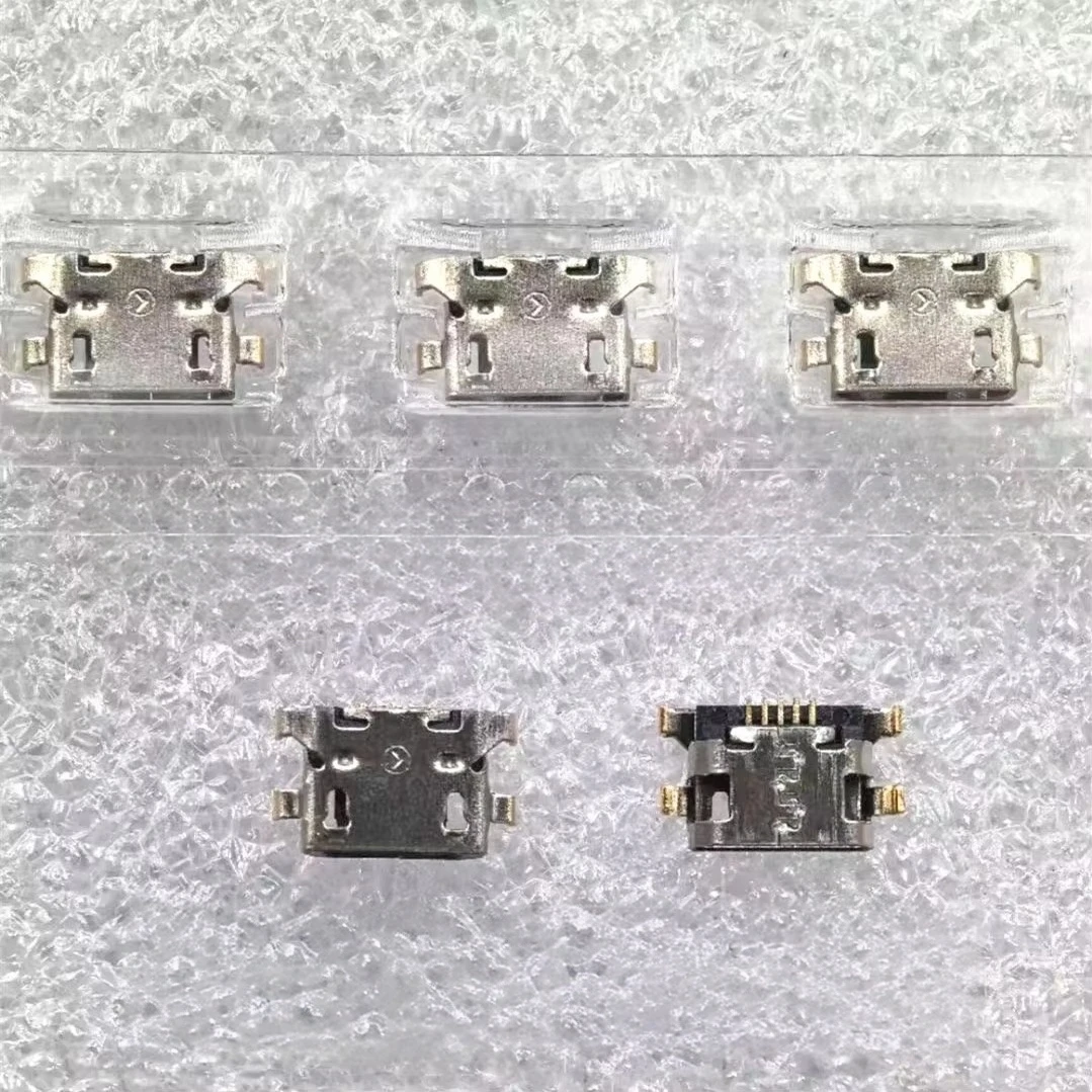 Micro USB 5pin Heavy Plate 1.27mm Charging Port Connector For Lenovo A850 S658T P780 Motorola Moto E3 G5 XT1672 G4 Play XT1600
