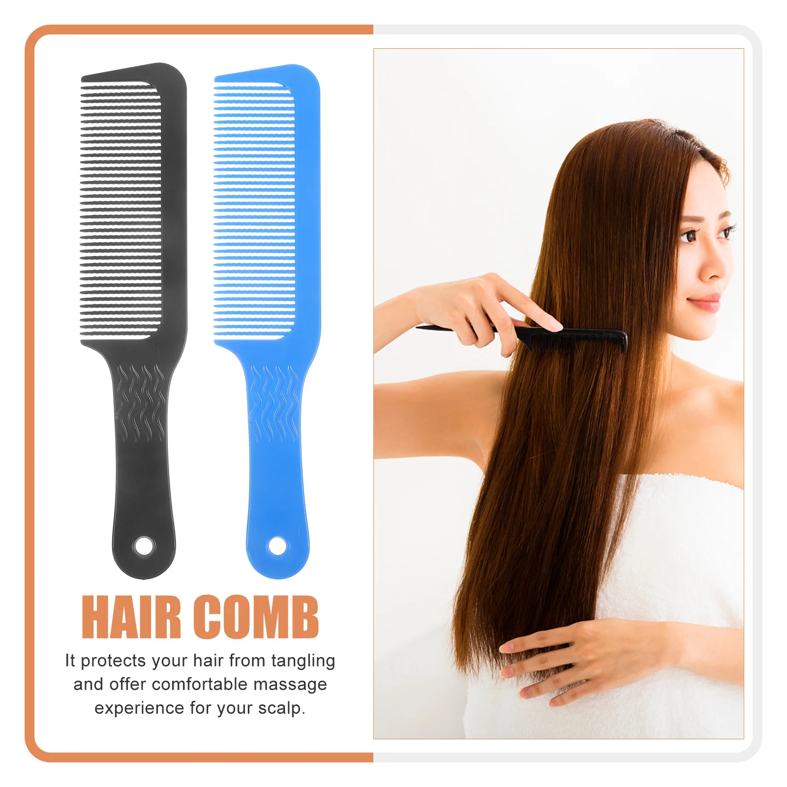 

4 шт. антистатические расчески для укладки волос Премиум маленькие портативные пластиковые расчески мужские парикмахерские аксессуары для массажа кожи головы