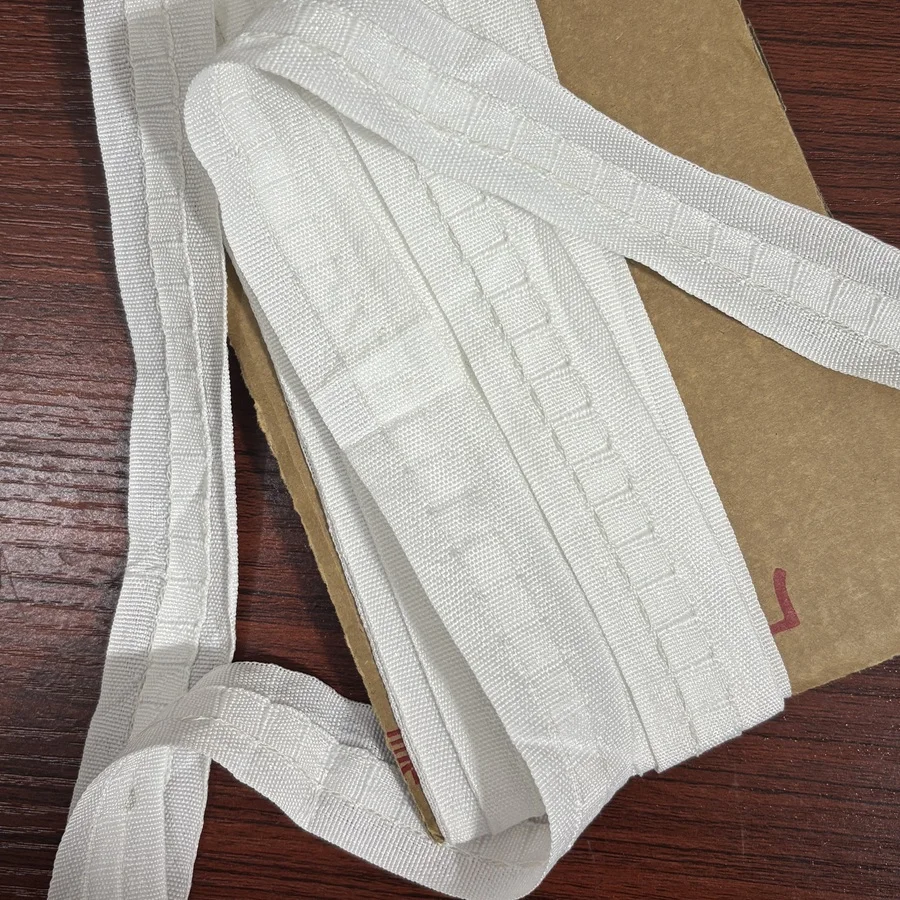 High Quality 2.5cm Wide Curtain Cloth Belt 30m/100m For Curtains Eyelets Rings Grommet Punching Hook Curtain Pleated Accessories