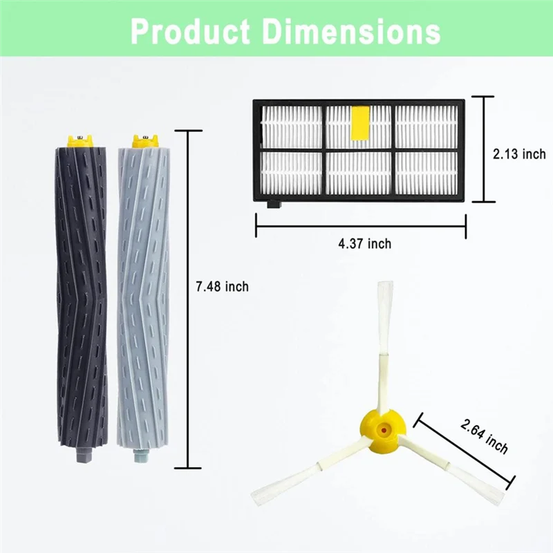 

ABFU-Vacuum Cleaner Replacement Parts Vacuum Cleaner Consumables For Greater Durability