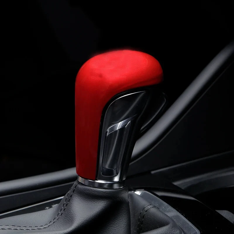 Car Gear Head Shift Knob Handle Cover Trim Sticker for Mazda 2 3 6 BM GJ Demio CX3 CX5 CX8 CX9 Axela 2014-2021 2022 Accessories