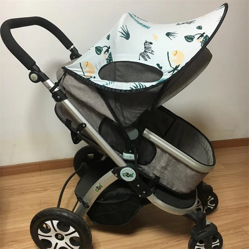 Baby Stroller Sunshade Cover Sun Visor Canopy Cover for Pram Stroller Accessories Baby Car Seat Pushchair Cap Sun Hood Cover