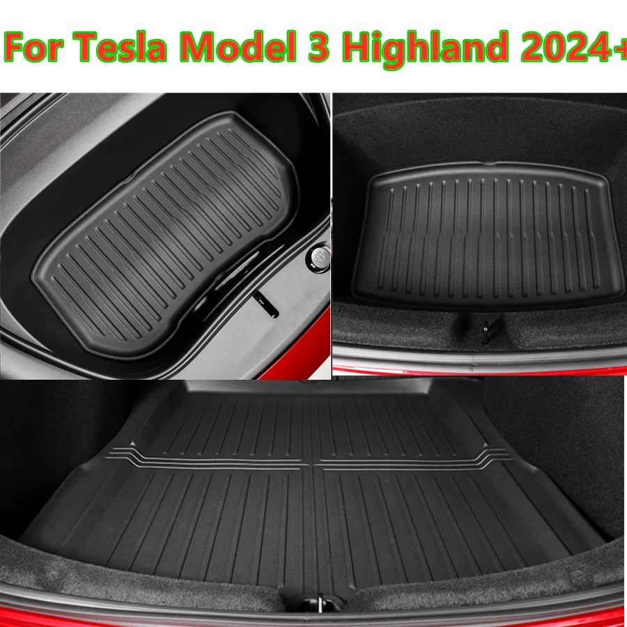 

Frunk Front Trunk Under Cargo Storage Liner Mat For Tesla Model 3 HIghland 2024+