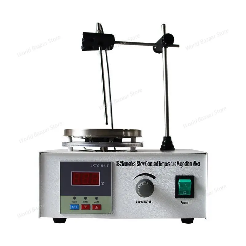 

85-2 Магнитная мешалка с постоянной температурой и нагревательной пластиной, цифровой миксер с конфоркой 110 В/220 В, 1000 мл