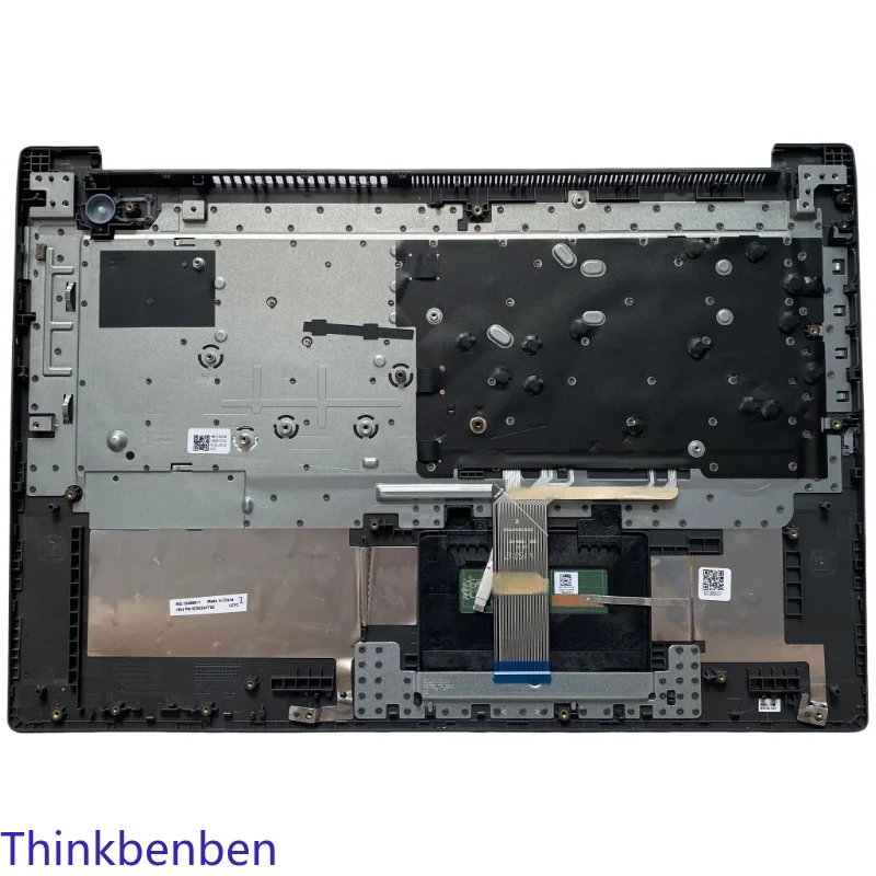 DE German Iron Gray Keyboard Upper Case Palmrest Shell Cover For Lenovo V17 IIL 5CB0Z47750