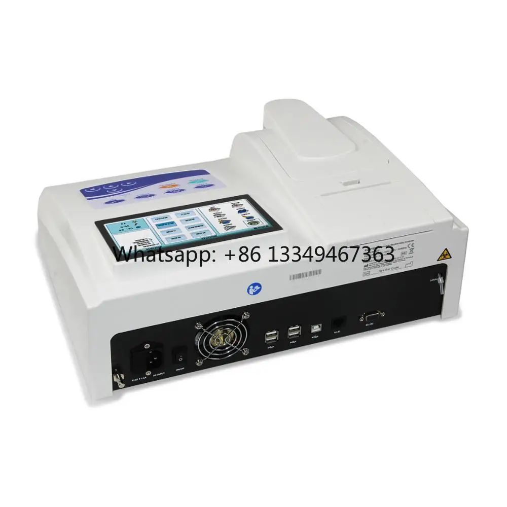 

High quality Clinical Semi-automatic Chemistry Analyzer Biomedical Analyzer Biochemistry Analyser