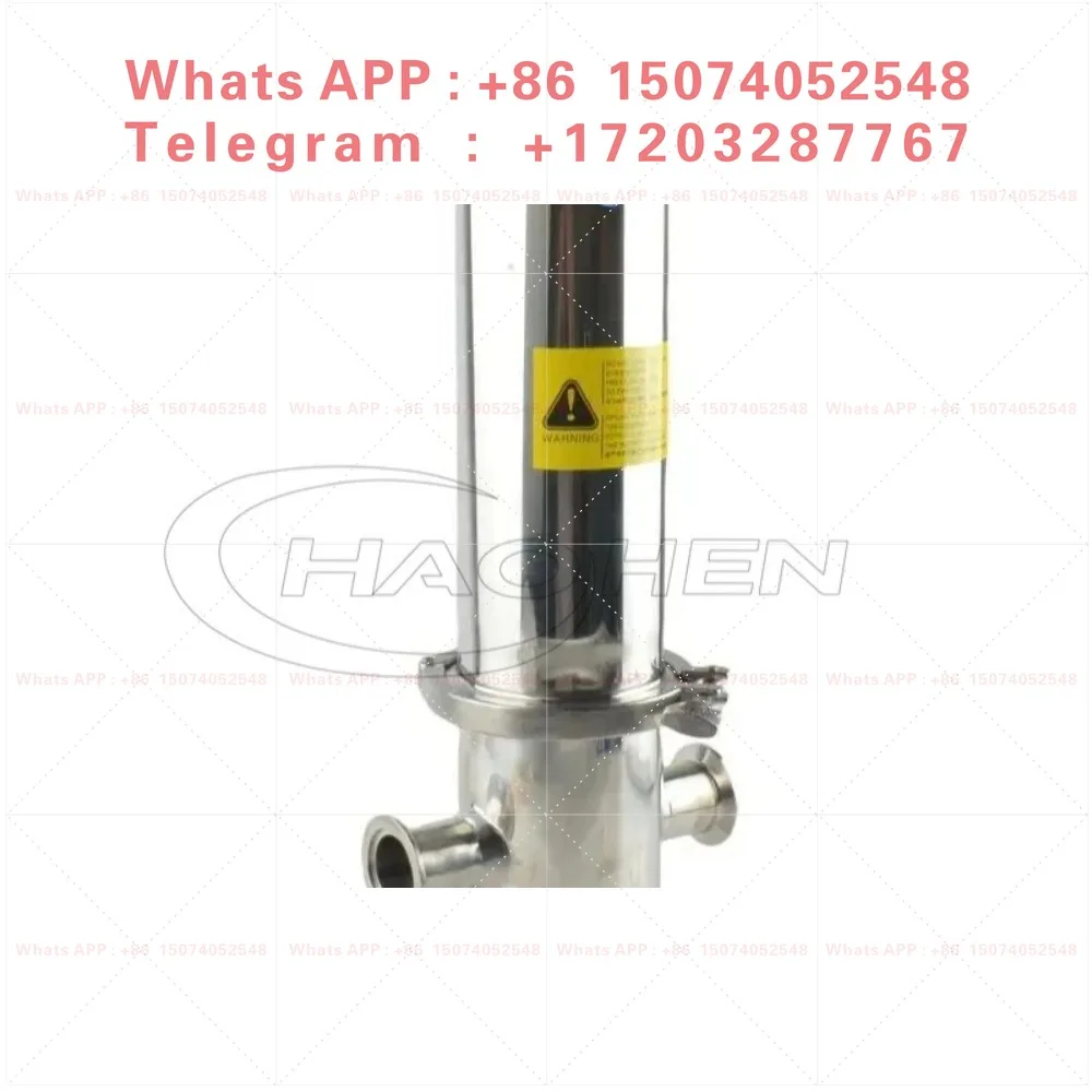 KF vacuum compressed air filter 304 stainless steel precision sterilization, nitrogen removal, steam removal equipment, etc