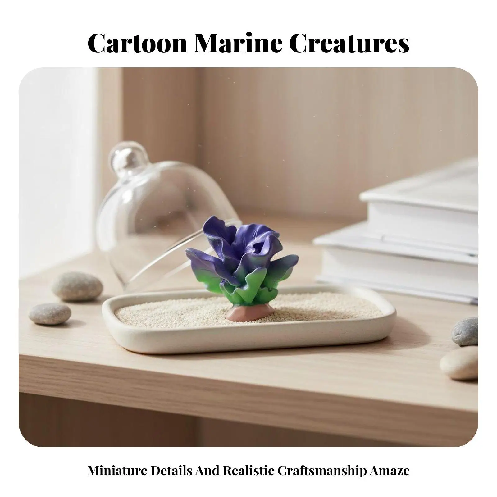 Micro Landscape Figurine Mystery Bag Mini Sea Creature Figurines Cute Design