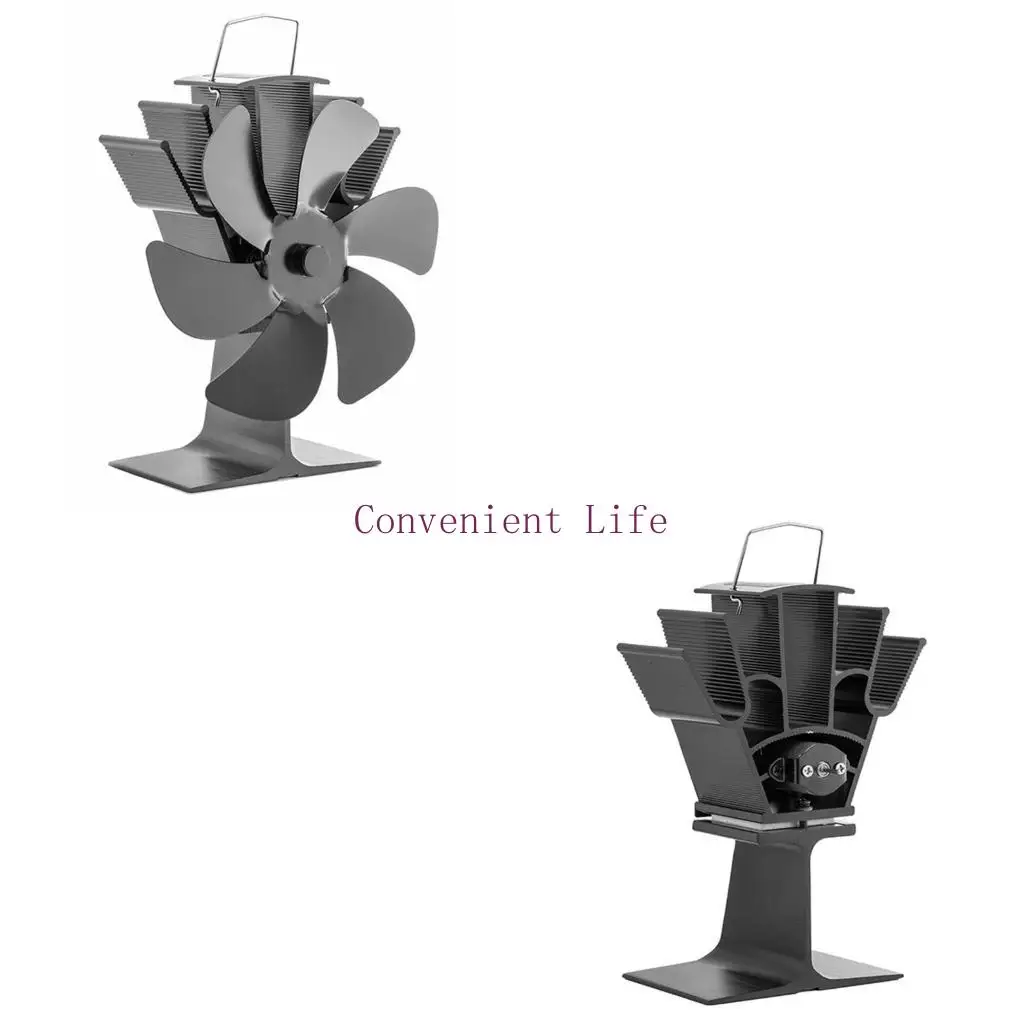 

L1EE экологически чистый вентилятор для дровяной печи на дымоходе для дровяных поленьев для портативной горелки для камина