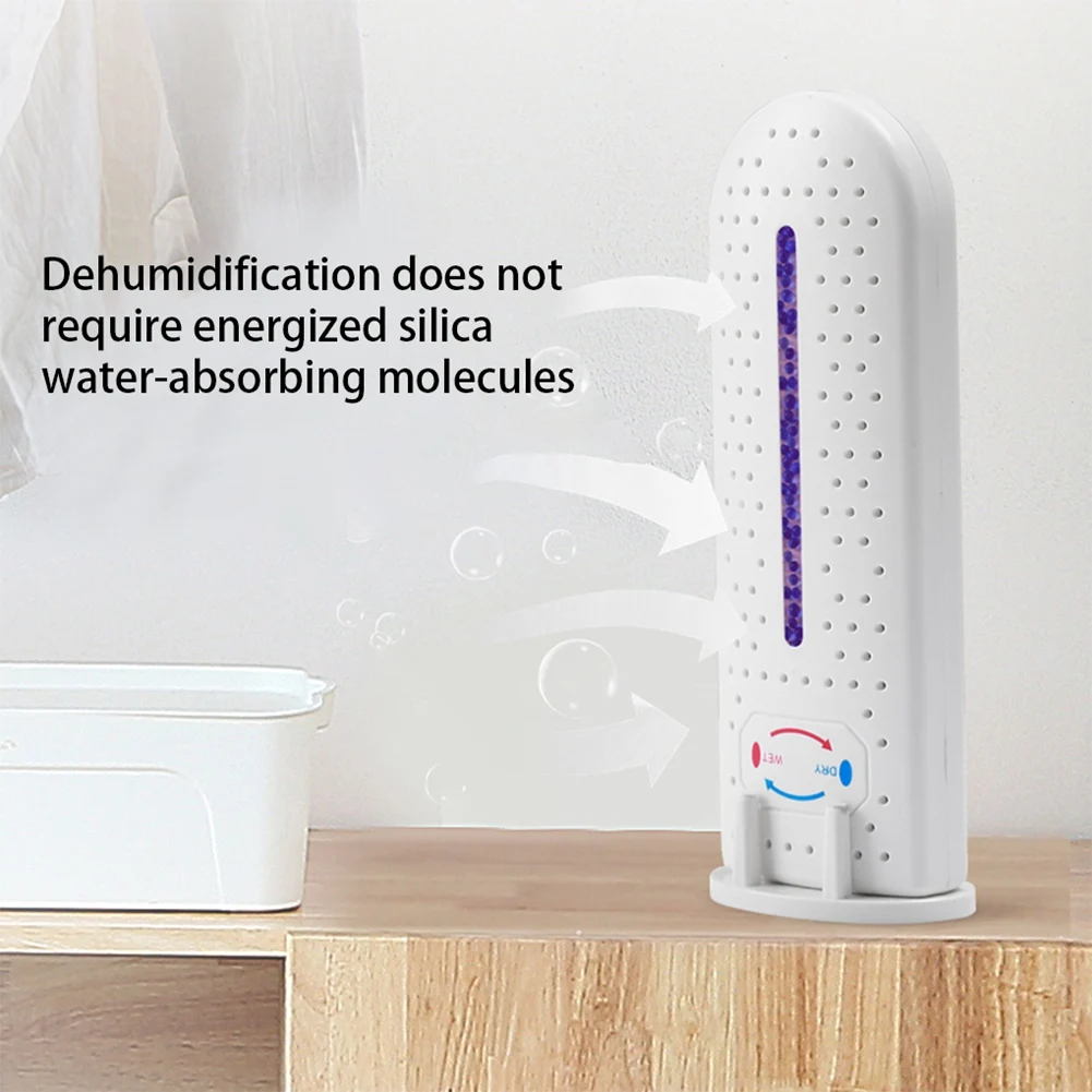 Mini Air Dryer Bathroom Bedroom Dehumidifying Recyclable Moisture Absorber Wardrobe Portable Indoor Dehumidifier