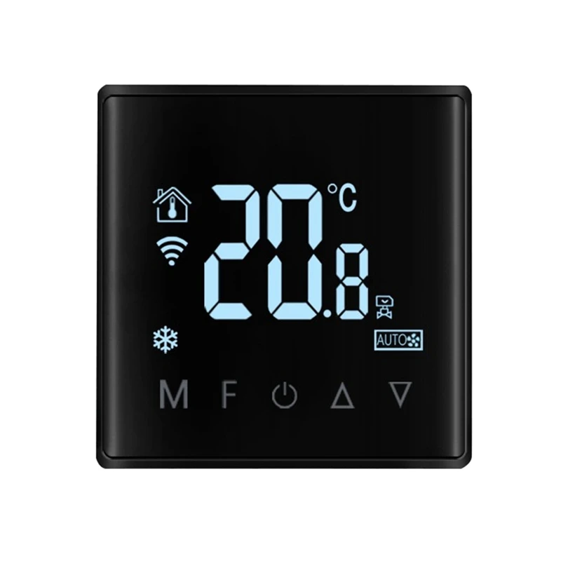 Tuya Zigbee Wifi Smart Thermostat Smart Home Temperature Regulator WIFI Air Conditioning Floor Heating Thermostat Black