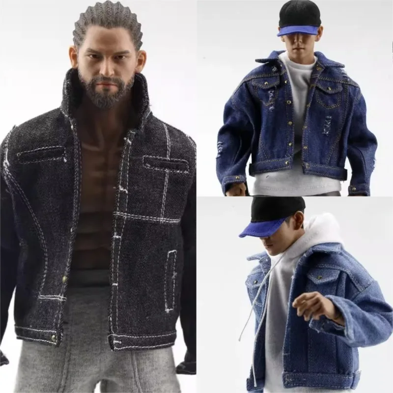 

1/6 Scale Soldier Clothes Short Style Loose Cowboy Coat Jacket Model for 12" Toy Figures Body Accessory