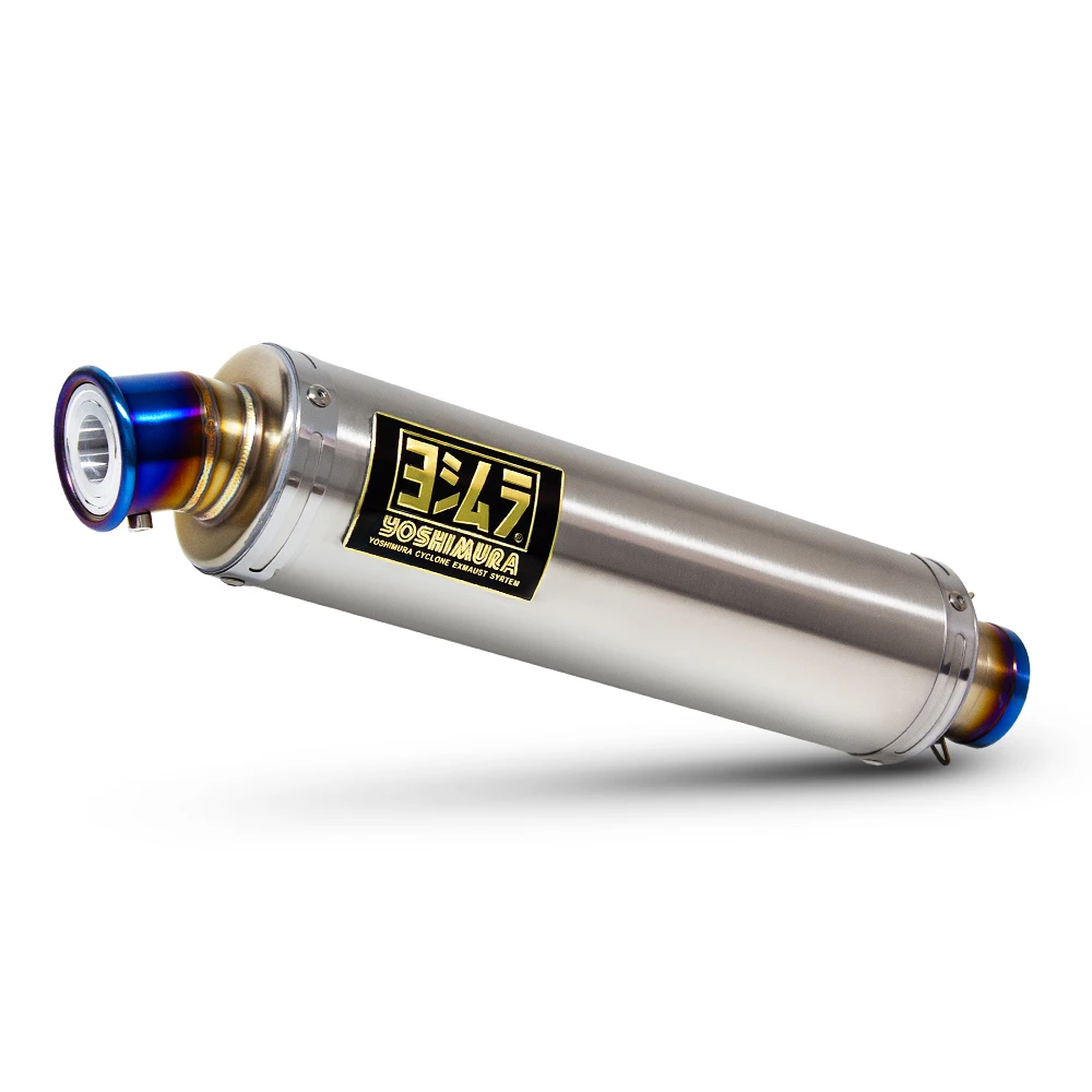 

STLF Yoshimura Gp-hurricane Exhaust Blue Tail Muffler Kit for Zx25r GPR150 XMAX300 DUKE250 ADV125 C400 PCX150 AEROX155 Z125 RS66