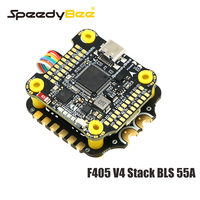 SpeedyBee F405 V4 BLS 55A 30x30 FC&ESC Stack RC iNAV Betaflight Configure Bluetooth 3-6S FPV 5-8 inch frame Drone parts