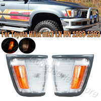 Car Front Bumper Corner Light Turn Signal Light Corner Marker Signal Light For Toyota Hilux mk3 LN RN 1989 1990 1991 1992 1993