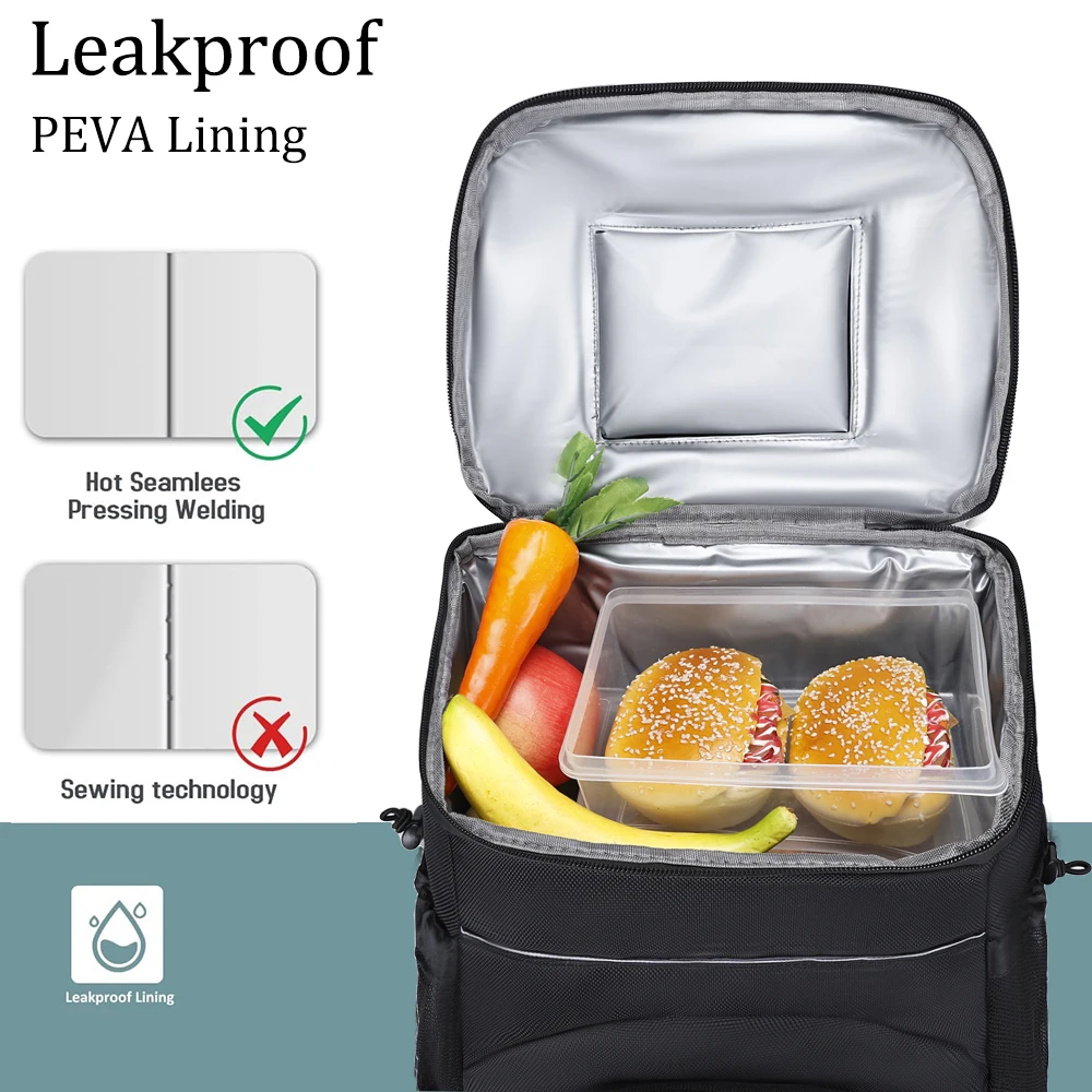 33L Thermal Cooler Backpack For Drinks Beach Carnival Insulated Backpack Bag Waterproof Outdoor Cooler Bag Customized