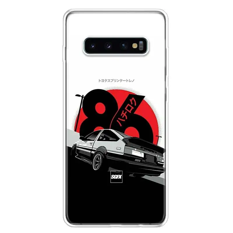 Cool Sports Car Comic Phone Case For Samsung Galaxy Note 20 Ultra 10 Lite 9 8 M21 M31S M51 M32 M52 M12 M11 J4 + J6 Plus J8 Capa