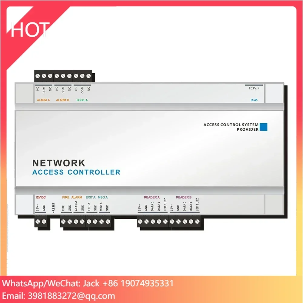 

TCP/IP Single Door Access Controller For Turnstile Gate With RFID And Biometric Support