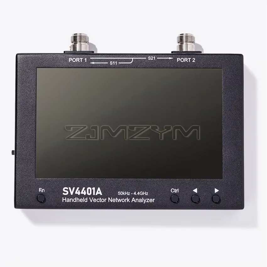 SV4401A 7 inch IPS Touch LCD 50 KHz ~ 4,4 GHz Vector Netwerkanalysator HF VHF UHF Antenneanalyzer 100DB Dynamische VNA Engelse versie