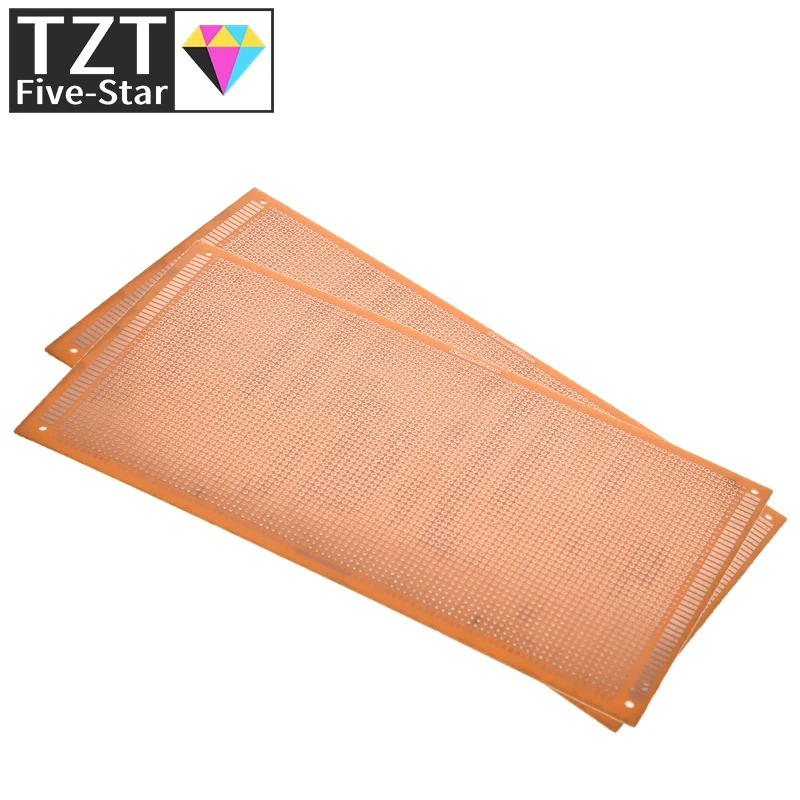 1/3 قطعة 13x25 سم 13*25 سنتيمتر جانب واحد النموذج 2.54mmBreadboard العالمي التجريبية الباكليت لوحة نحاسية لوحة دوائر كهربائية