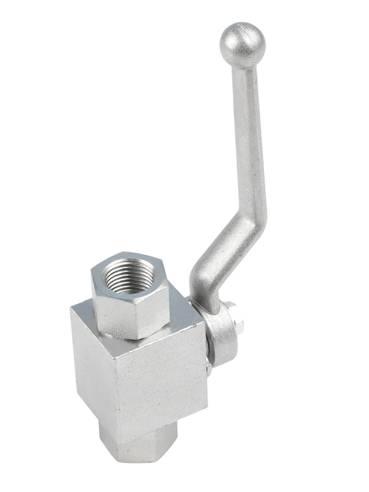 2 Way Hydraulic Ball Valve with Manual Control Engineered to Perform Under High Pressure Conditions Up to 500 Bar