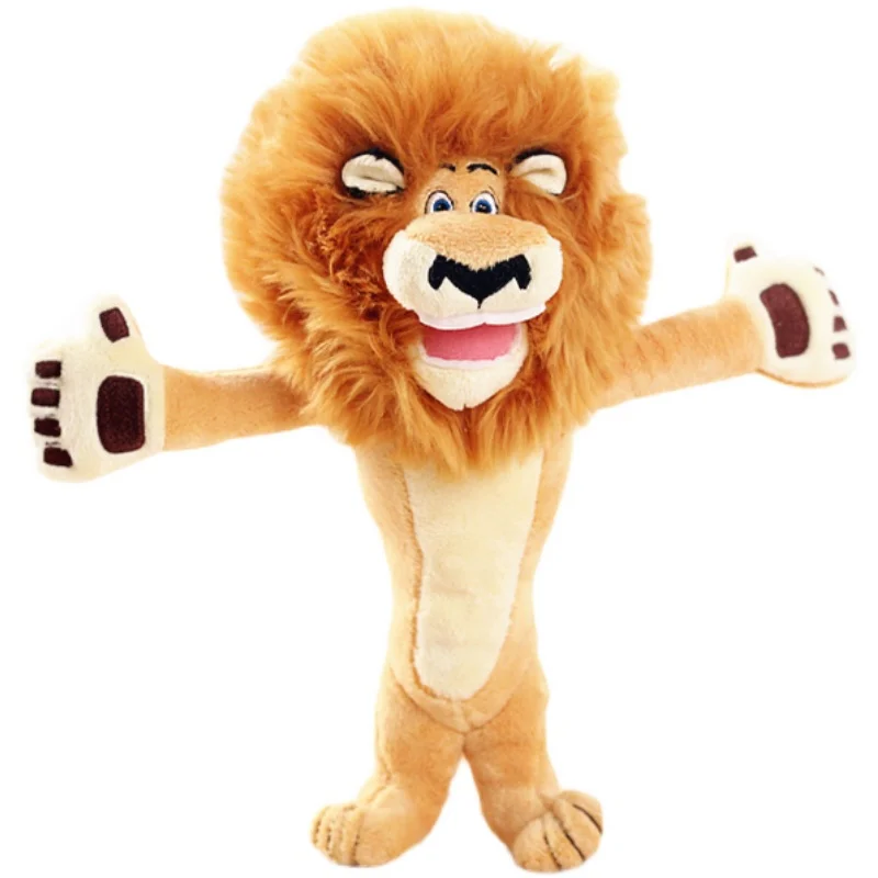 New Cute Movie Catoon Madagascar Alex Lion Plush For Girls Boys Kids Stuffed Animals Toys Children Gifts