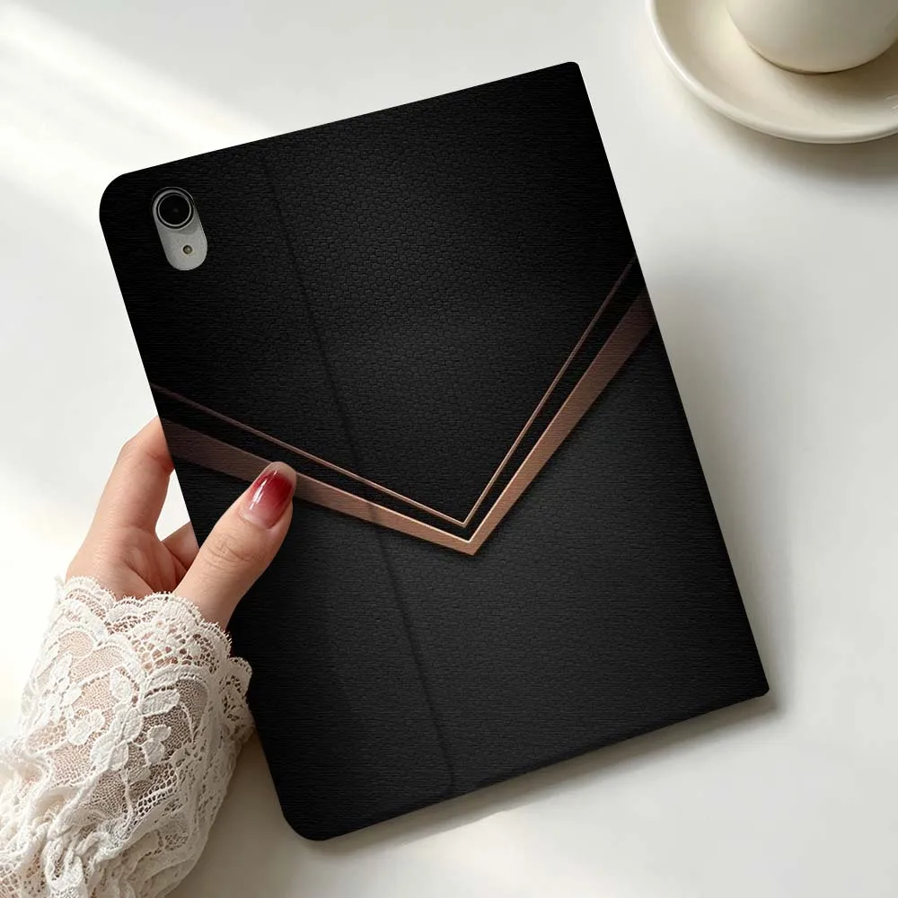 Hexagonal Art Patterns For Apple iPad Pro Mini A16 A17 A14 4 5 6 7 6th 7th Gen 9.7 12.9 11 13 M4 inch Tablet Case Soft