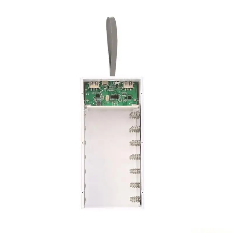 E56B Detachable DIY Boxes 28x18650 Battery Faster Chargers Outer Case Shells Chargers Case (Battery Not Included)