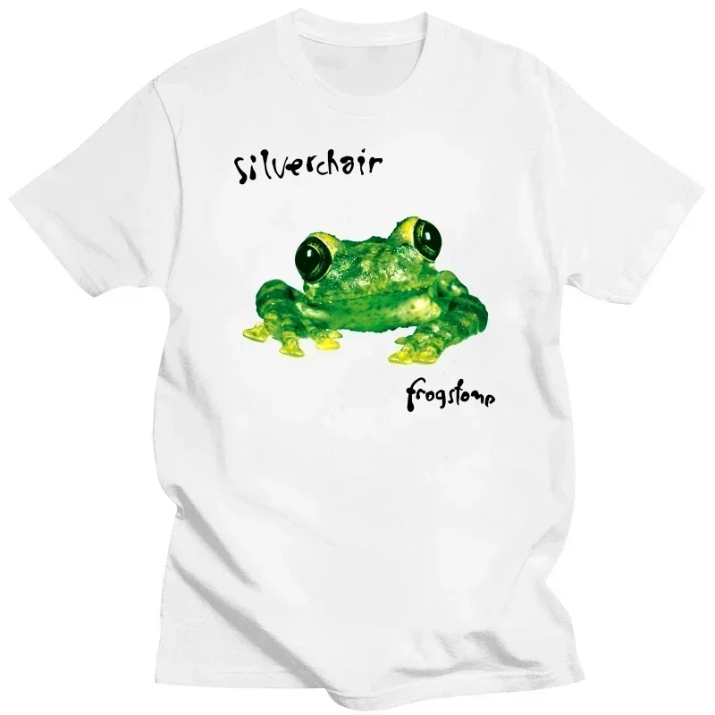 Mens New  Clothing Summer SILVERCHAIR FROGSTOMP t shirt Funny Cotton Tee Vintage Gift For Men  men harajuku  men clothing