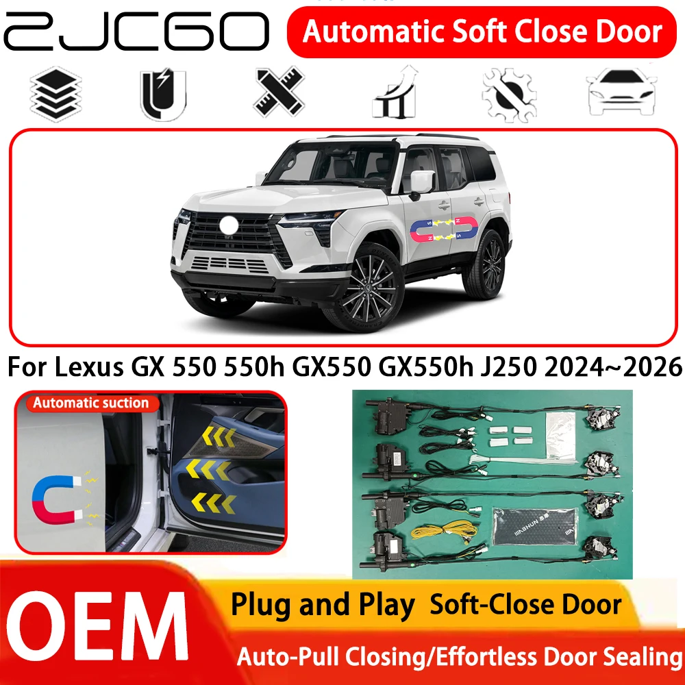 

Система автоматического мягкого закрывания дверей (Soft Close) OEM Plug and Play для Lexus GX 550 550h GX550 GX550h J250 2024~2026