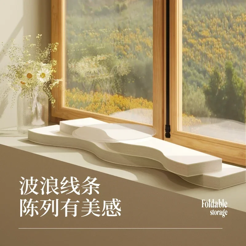 Display Stand Display Stand Cylindrical Booth Exhibition Window Display Creative Shelf Floor-Standing Rack