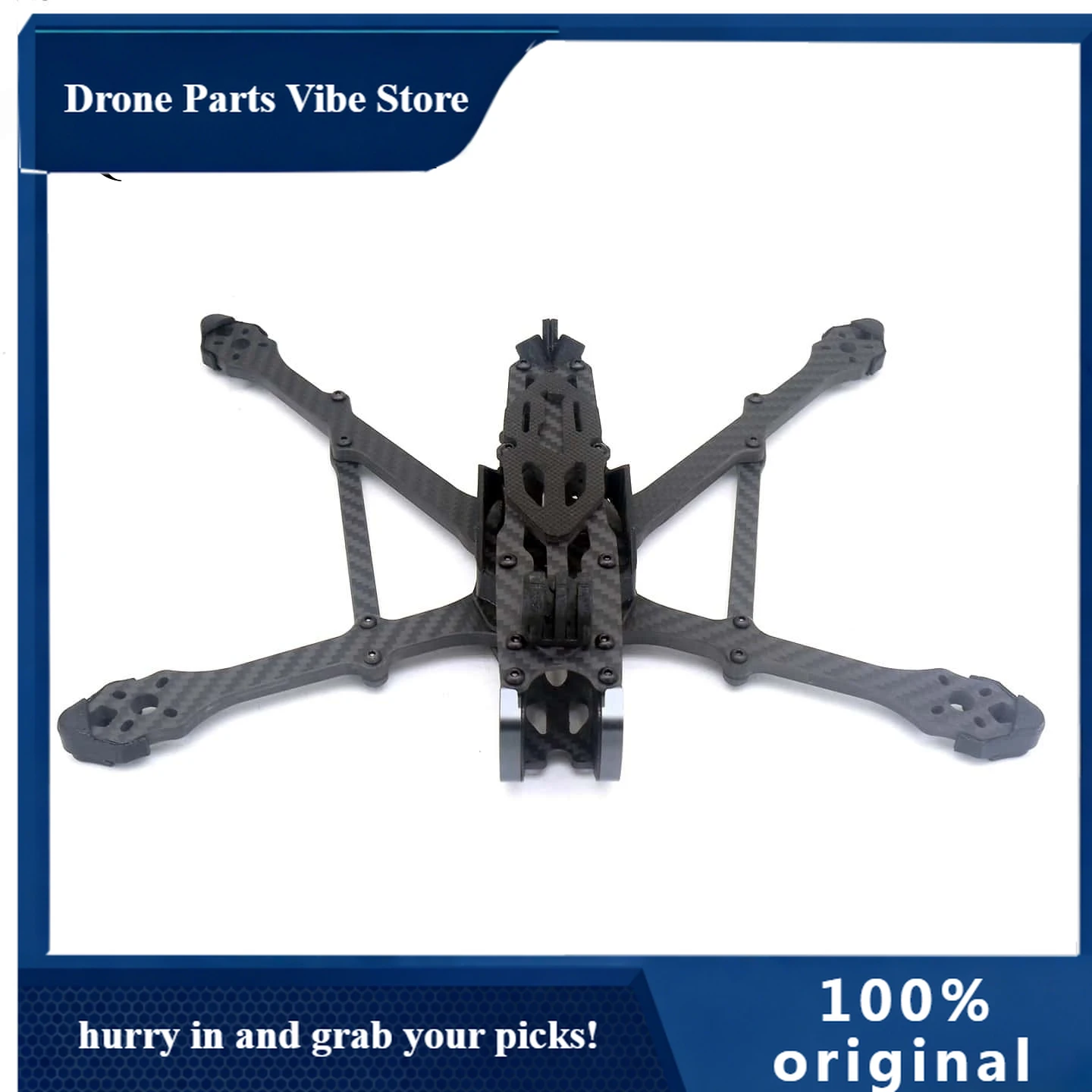 

APQAVS3 T700 Folding Drone 5/7-inch Frame Kit for FPV O3 O4pro 5inch 7inch Propeller Long-range Drone