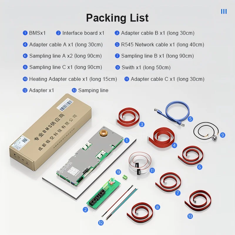 JKBMS JIKONG تيار المعادلة النشط 1A/2A 16S 48V 100A 150A 200A 300A NCM LFP lifepo4 بطارية ليثيوم أيون bms #6
