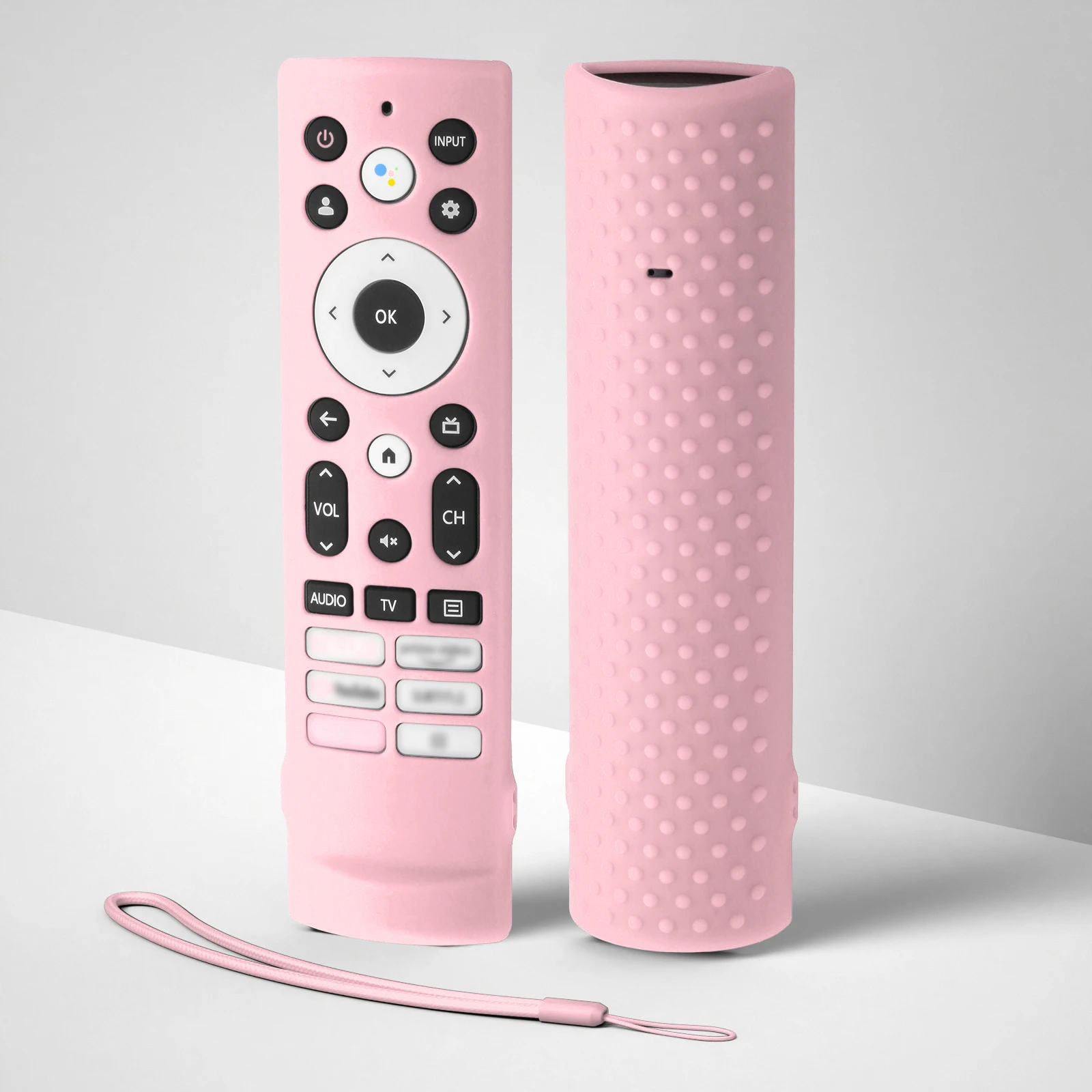 Funda de silicona para control remoto por voz Hisense ERF3A90, compatible con la serie U7G U8 U9G 4K ULED, a prueba de golpes y resistente al desgaste