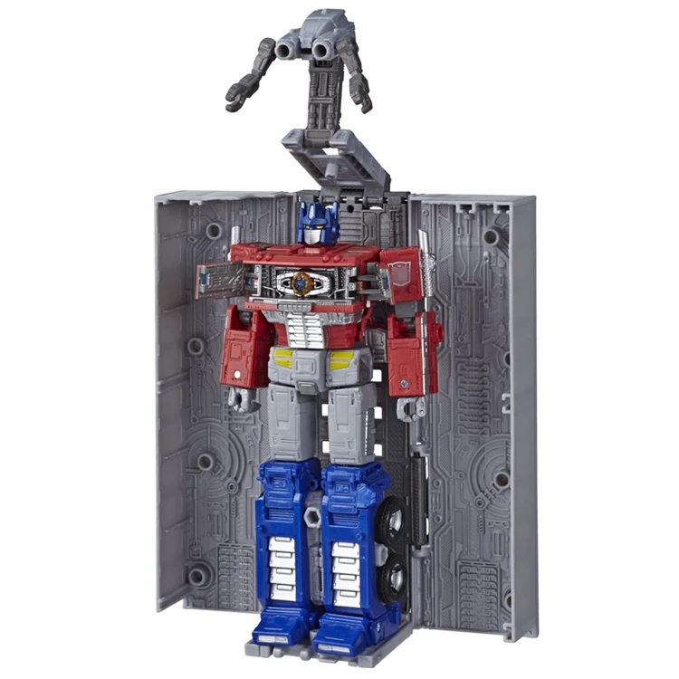 หม้อแปลง Hasbro earthrise Optimus รุ่นผู้นำที่สำคัญของเล่นอะนิเมะของขวัญฟรีค่าจัดส่ง