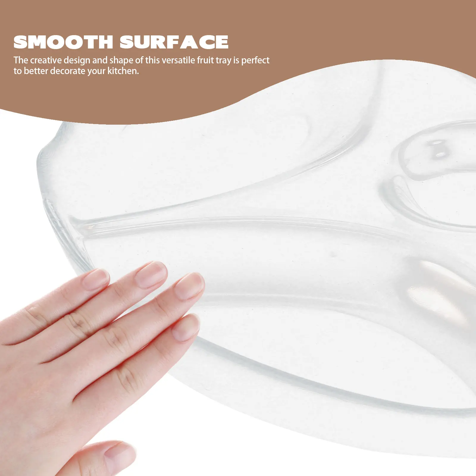 

Portable Multi-Function Snack Tray Multi-Grids Fruit Tray for Home Dessert Candy Plate Individual Charcuterie Boards