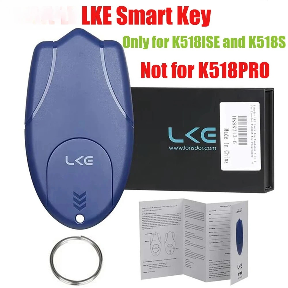 

Lonsdor LKE Smart Key Emulator 5 in 1 for Lonsdor K518ISE K518S Key Programmer Supports Offline Calculation