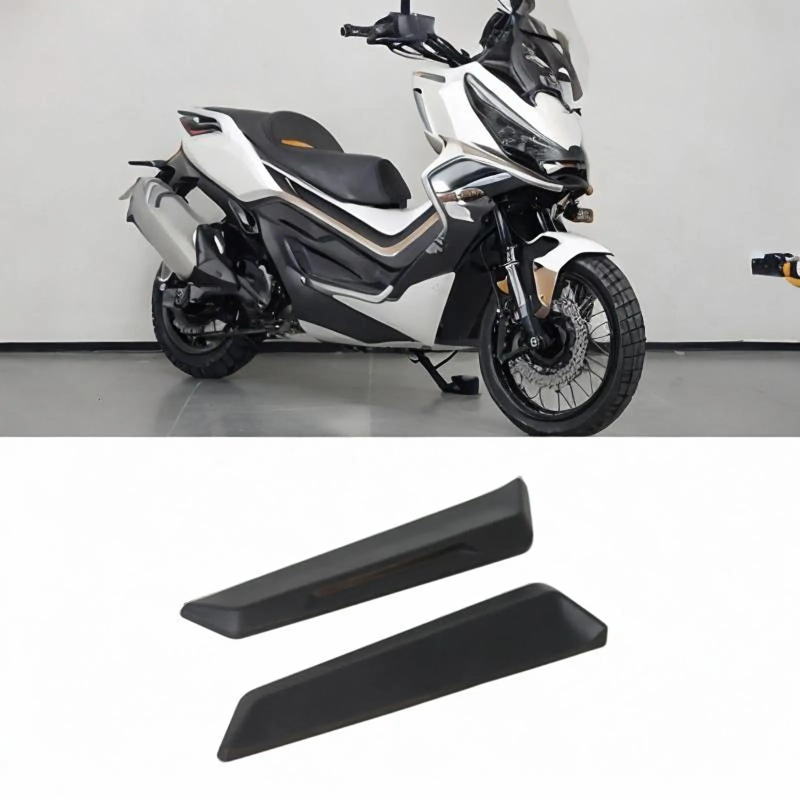 منحرف الرياح الجانبية للدراجات النارية، خفيف الوزن لحماية الجسم، قوي احترافي مضاد للخدش لـ 368G #4