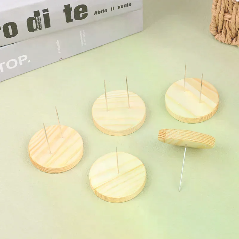 Nieuwe 1PC Gehaakte Pop Basis Display Rack Pop Basis Pop Display Rack Showcase Gehaakte Pop Display Basis Houten Ondersteuning stand