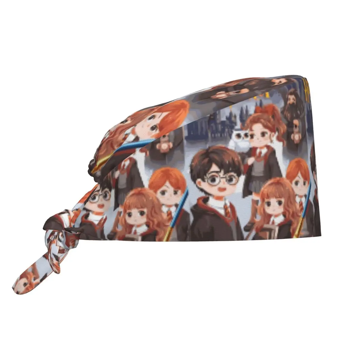 

Custom Adjustable H-Harrys P-Potters Working Hat Women Men Magic Hogwarts Scrub Caps Scrub Nursing Doctor Surgeon Cap for Nurse