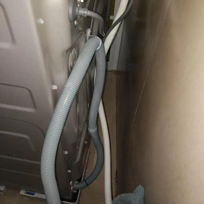 Kit d'extension de tuyau de vidange arc-en-ciel pour lave-vaisselle et sèche-linge, tuyau de vidange pour machines à laver