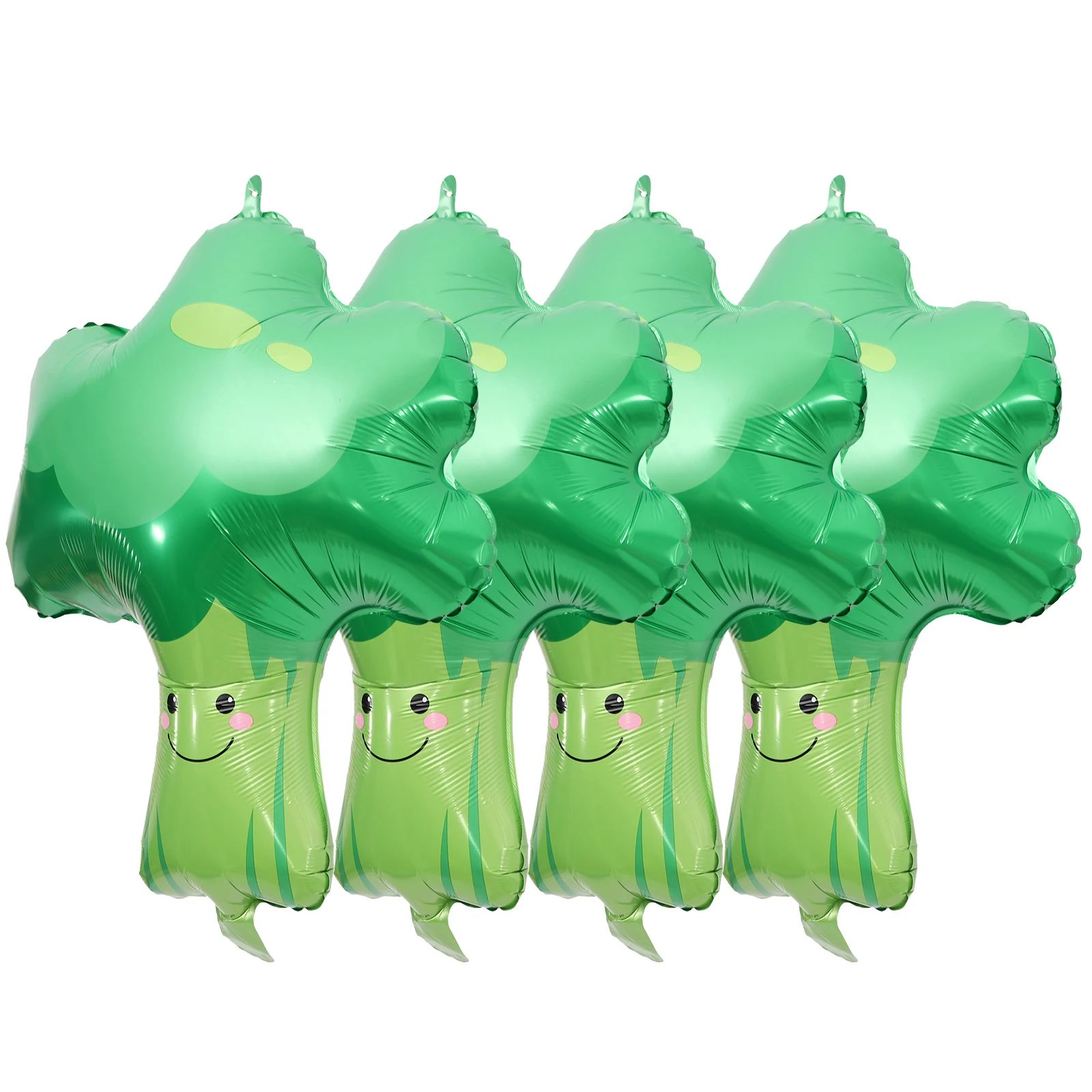 

4pcs Broccoli Balloon Vegetable Shape Foil Party Decorations Birthday Wedding Festival Supplies Balloons Table Aluminum