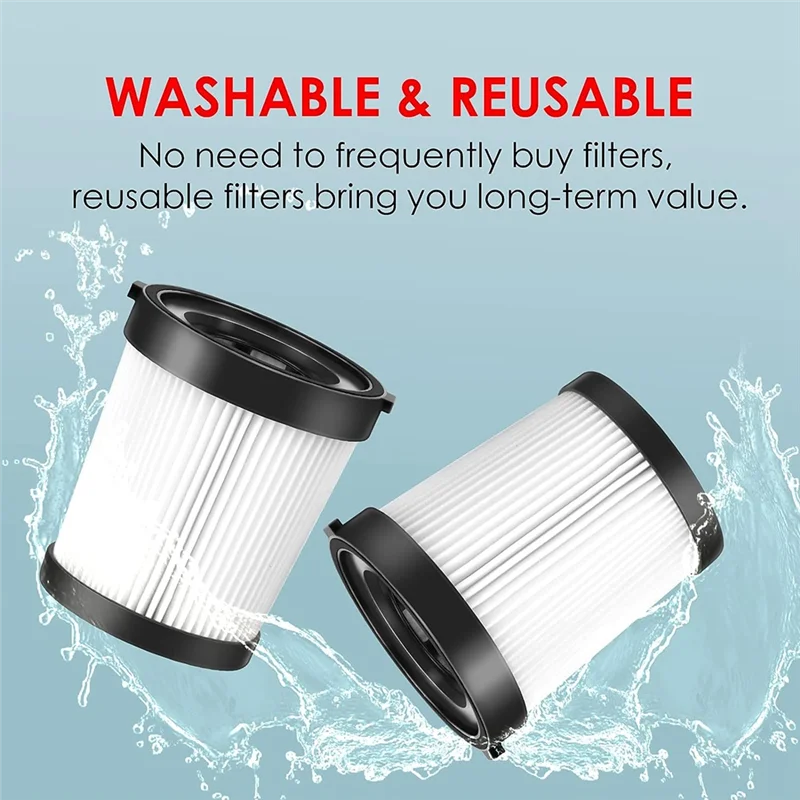 YCOC-필터 HEPA 필터 Fabuletta FSV001 FSV101 무선 스틱 진공 청소기 시리즈에 맞는 HEPA 필터 교체