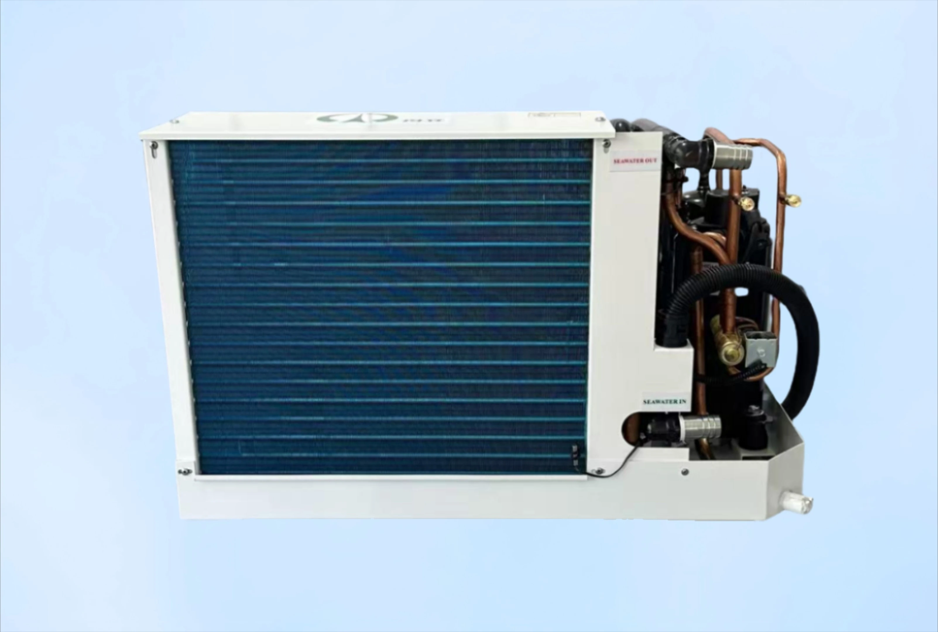 Chlee high quality 24000btu R410a marine air conditioner 220V light chiller, water-cooled low-noise evaporative air conditioner